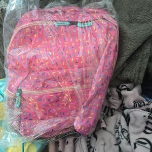 Kids Pink Sprinkles Backpack